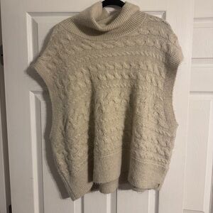 Cozy Cream Cable Knit Turtleneck Sweater